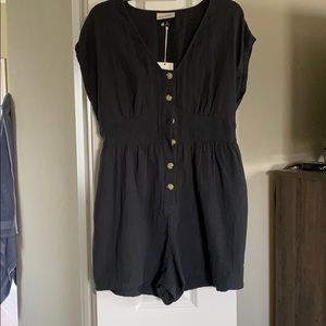 Universal Thread Kimono Button Front Romper